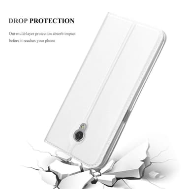 ZTE Blade V7 lommebokdeksel etui (sølv)