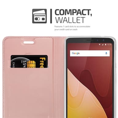 WIKO VIEW PRIME lommebokdeksel etui (rosa)