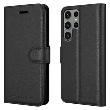 Samsung Galaxy S23 ULTRA Deksel Etui Case (Svart)