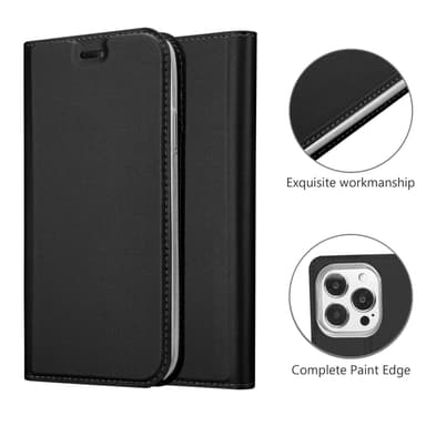 iPhone 13 PRO lommebokdeksel etui (svart)