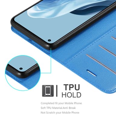 Realme 7 5G Deksel Etui Case (blå)