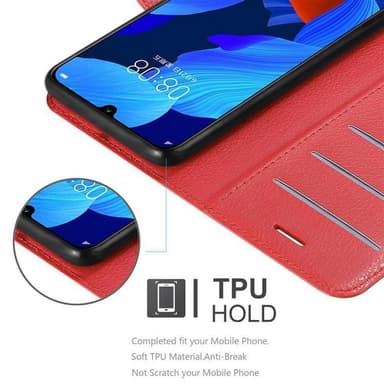 Huawei NOVA 5 / 5 PRO Deksel Etui Case (rød)