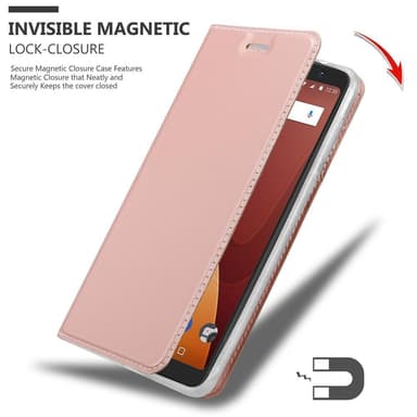 WIKO VIEW PRIME lommebokdeksel etui (rosa)
