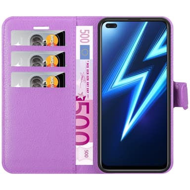 Realme 6 PRO Deksel Etui Case (lilla)