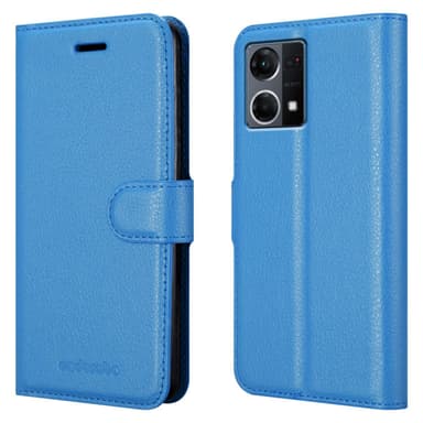 Realme 7 5G Deksel Etui Case (blå)