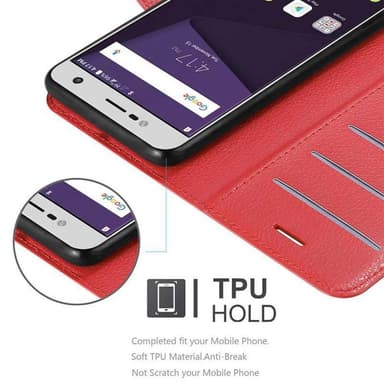 ZTE Blade V8 MINI Deksel Etui Case (rød)