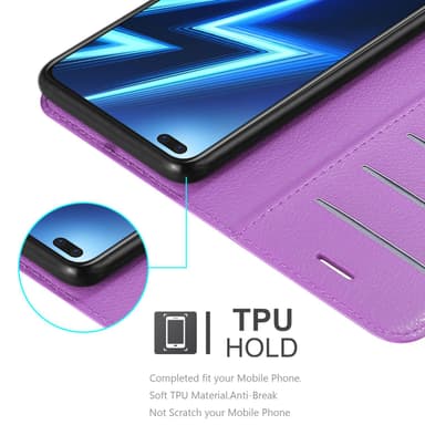 Realme 6 PRO Deksel Etui Case (lilla)