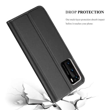 Huawei P40 lommebokdeksel etui (svart)