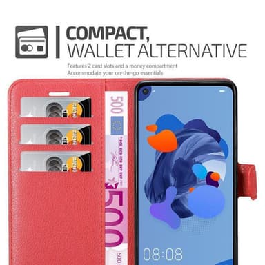 Huawei MATE 30 LITE Deksel Etui Case (rød)