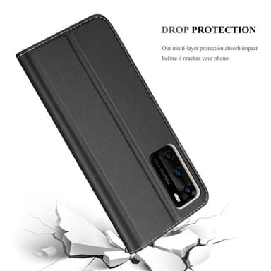 Huawei P40 lommebokdeksel etui (svart)
