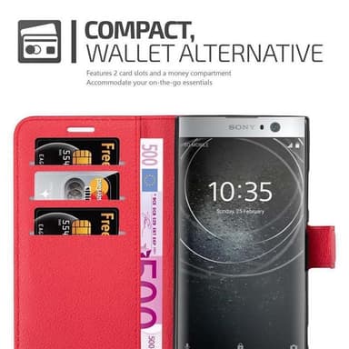Sony Xperia XA2 Deksel Etui Case (rød)
