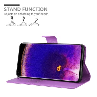 Oppo FIND X5 PRO Deksel Etui Case (lilla)