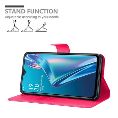 Oppo A12 Deksel Etui Case (rosa)