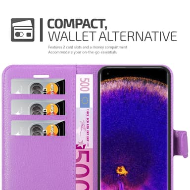 Oppo FIND X5 PRO Deksel Etui Case (lilla)
