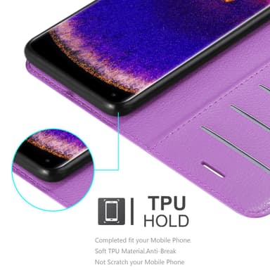 Oppo FIND X5 PRO Deksel Etui Case (lilla)