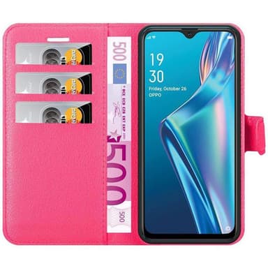 Oppo A12 Deksel Etui Case (rosa)