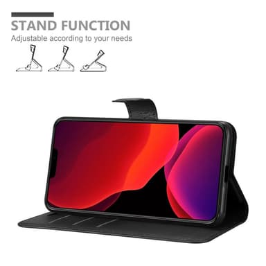 iPhone 12 PRO MAX Deksel Etui Case (svart)