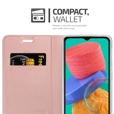 Samsung Galaxy M33 5G lommebokdeksel etui (rosa)
