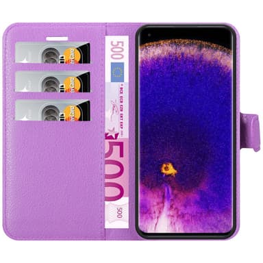 Oppo FIND X5 PRO Deksel Etui Case (lilla)