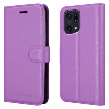 Oppo FIND X5 PRO Deksel Etui Case (lilla)