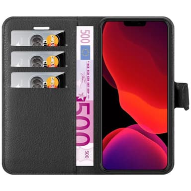 iPhone 12 PRO MAX Deksel Etui Case (svart)
