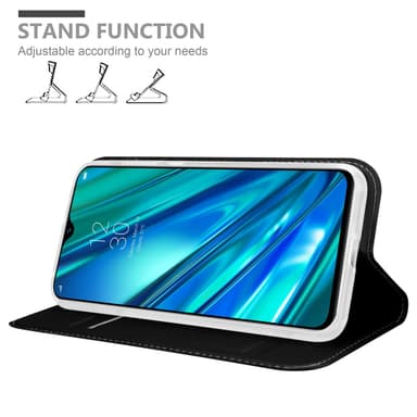 Realme 5 PRO / Realme Q lommebokdeksel etui (svart)