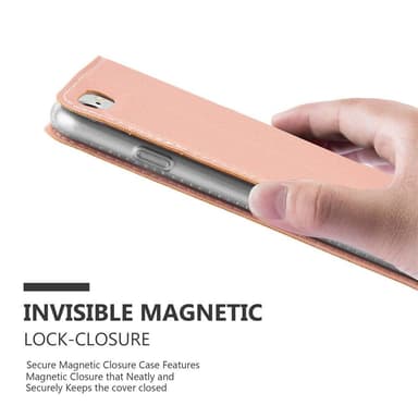 iPhone 7 / 7S / 8 / SE 2020 lommebokdeksel etui (rosa)
