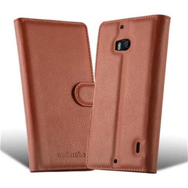 Nokia Lumia 929 / 930 Deksel Etui Case (brun)