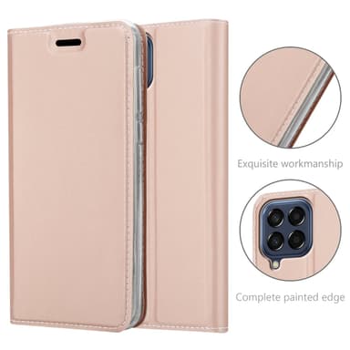 Samsung Galaxy M33 5G lommebokdeksel etui (rosa)