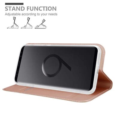 Samsung Galaxy S9 PLUS lommebokdeksel etui (rosa)