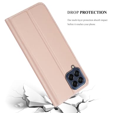 Samsung Galaxy M33 5G lommebokdeksel etui (rosa)