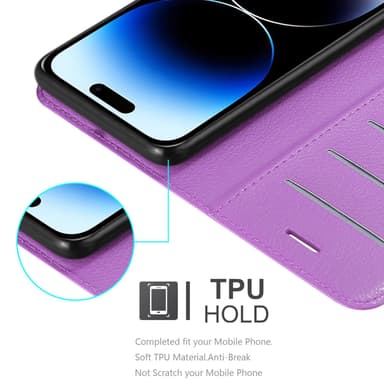 iPhone 14 PRO Deksel Etui Case (lilla)