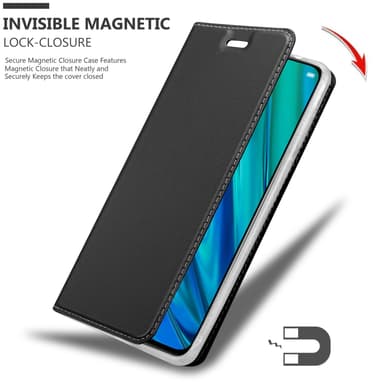 Realme 5 PRO / Realme Q lommebokdeksel etui (svart)