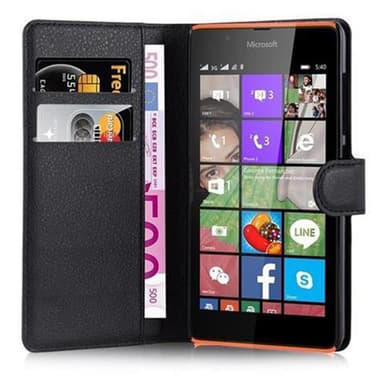 Nokia Lumia 540 Deksel Etui Case (svart)