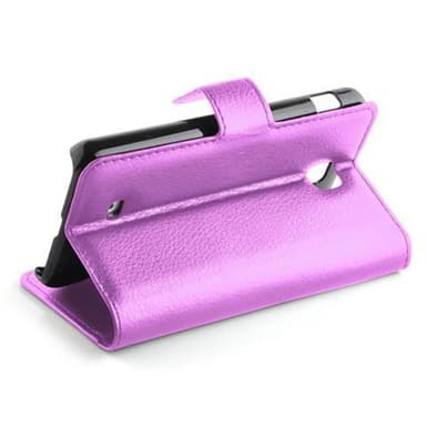 LG OPTIMUS F5 / LUCID 2 Deksel Etui Case (lilla)