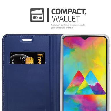 Samsung Galaxy M21 / M30s lommebokdeksel etui (blå)