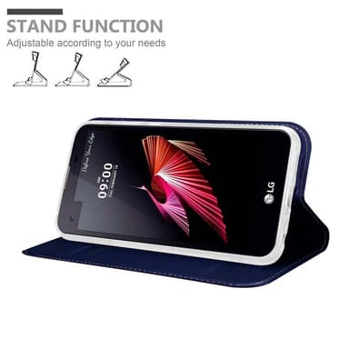 LG X SCREEN lommebokdeksel etui (blå)