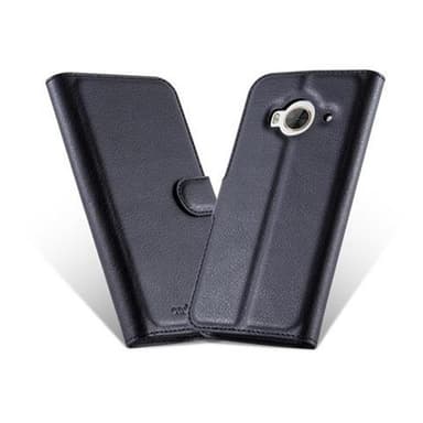 HTC ONE M9 PLUS / ONE ME Deksel Etui Case (svart)
