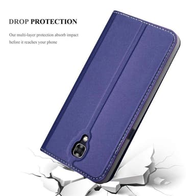 LG X SCREEN lommebokdeksel etui (blå)