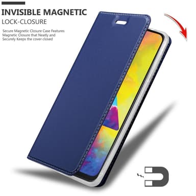 Samsung Galaxy M21 / M30s lommebokdeksel etui (blå)