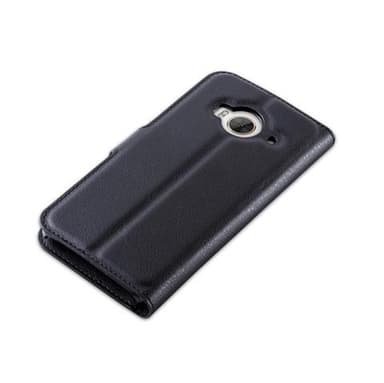 HTC ONE M9 PLUS / ONE ME Deksel Etui Case (svart)