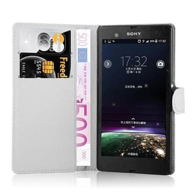 Sony Xperia Z Deksel Etui Case (hvit)