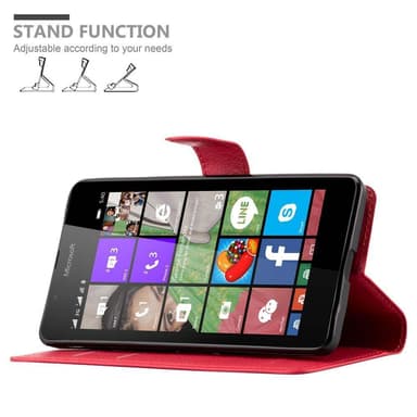 Nokia Lumia 540 Deksel Etui Case (rød)