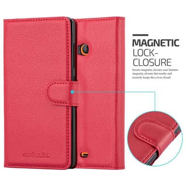Nokia Lumia 540 Deksel Etui Case (rød)
