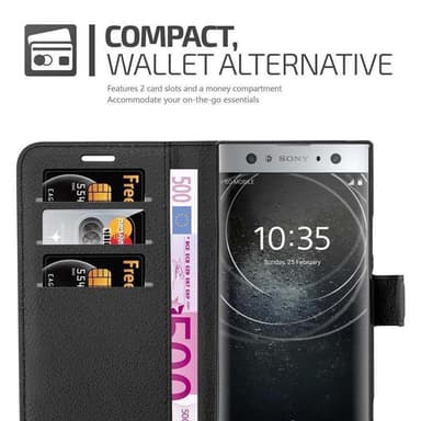 Sony Xperia XA2 ULTRA Deksel Etui Case (svart)