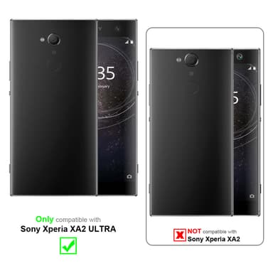 Sony Xperia XA2 ULTRA Deksel Etui Case (rød)