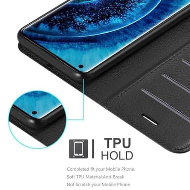 Oppo FIND X2 Deksel Etui Case (svart)