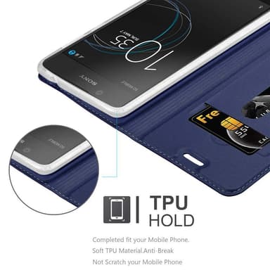 Sony Xperia L1 lommebokdeksel etui (blå)