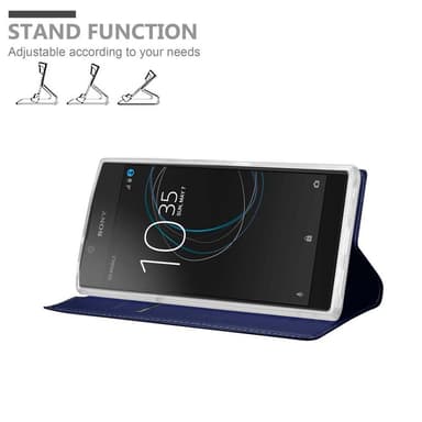 Sony Xperia L1 lommebokdeksel etui (blå)