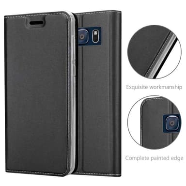 Samsung Galaxy NOTE 5 lommebokdeksel etui (svart)